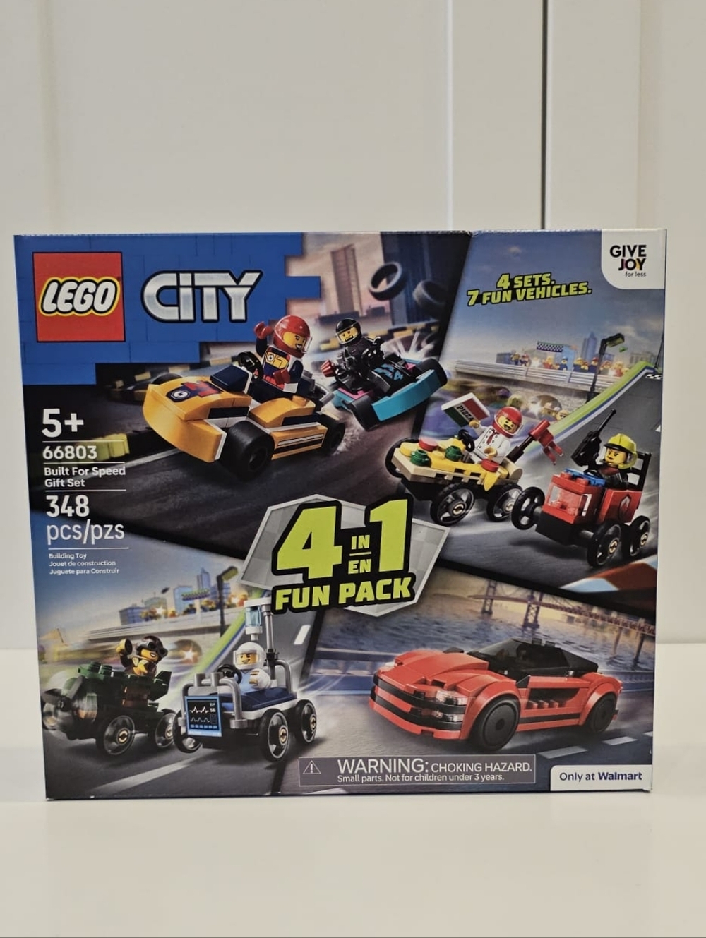 LEGO CITY 66803 BUILT FOR SPEED GIFT SET